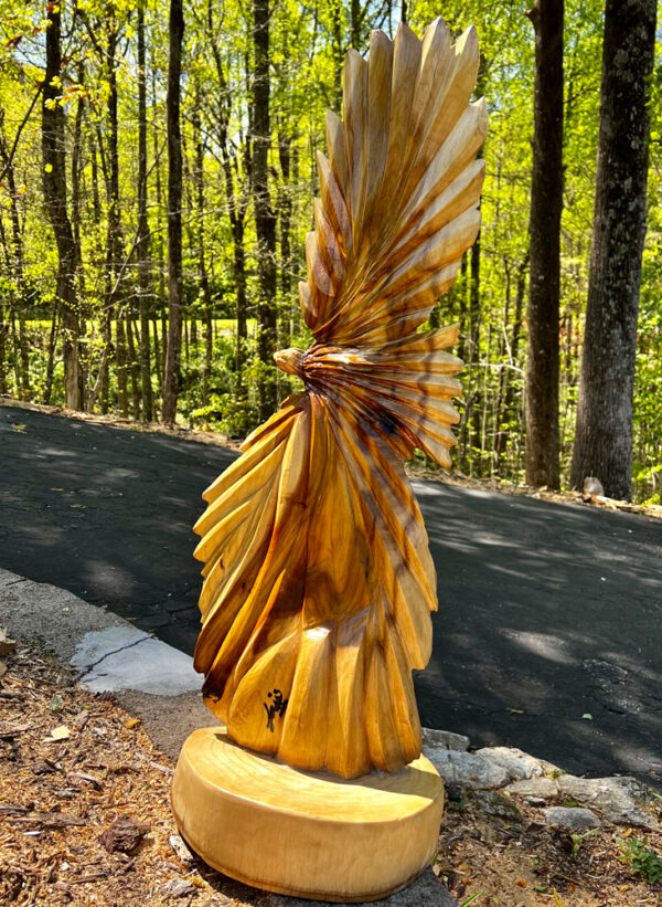 Soaring High woodcarving