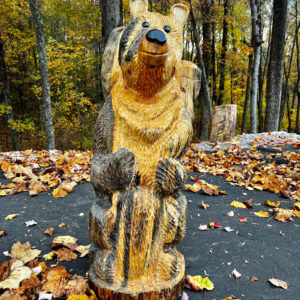 Mountain Bear woodcarving