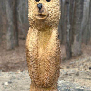 Casual Bear Chainsaw Carving